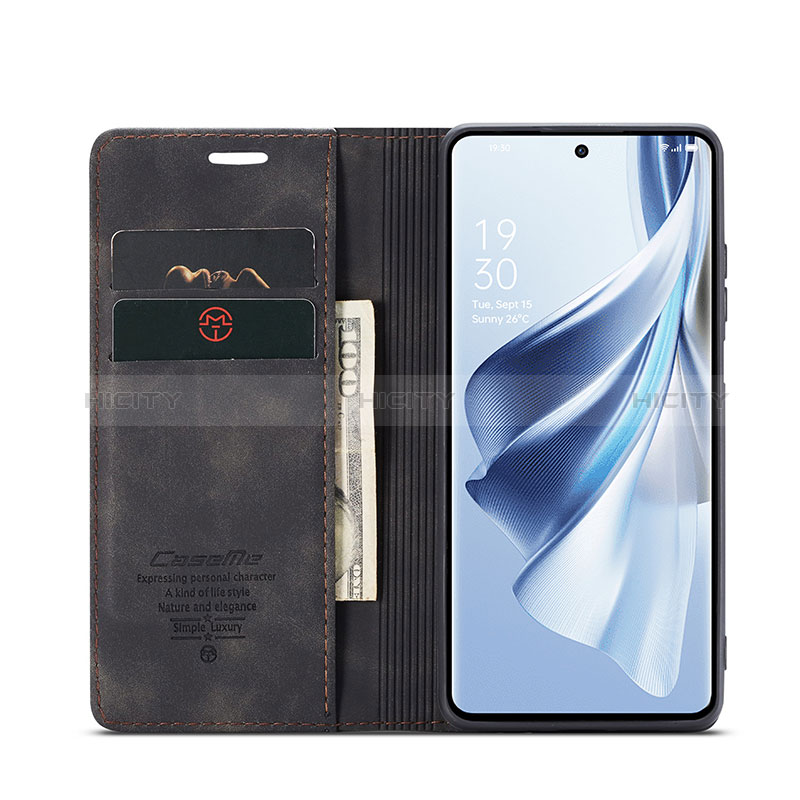 Funda de Cuero Cartera con Soporte Carcasa C01S para Oppo Reno10 5G