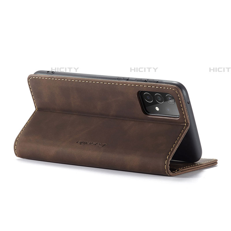 Funda de Cuero Cartera con Soporte Carcasa C01S para Samsung Galaxy A52 4G