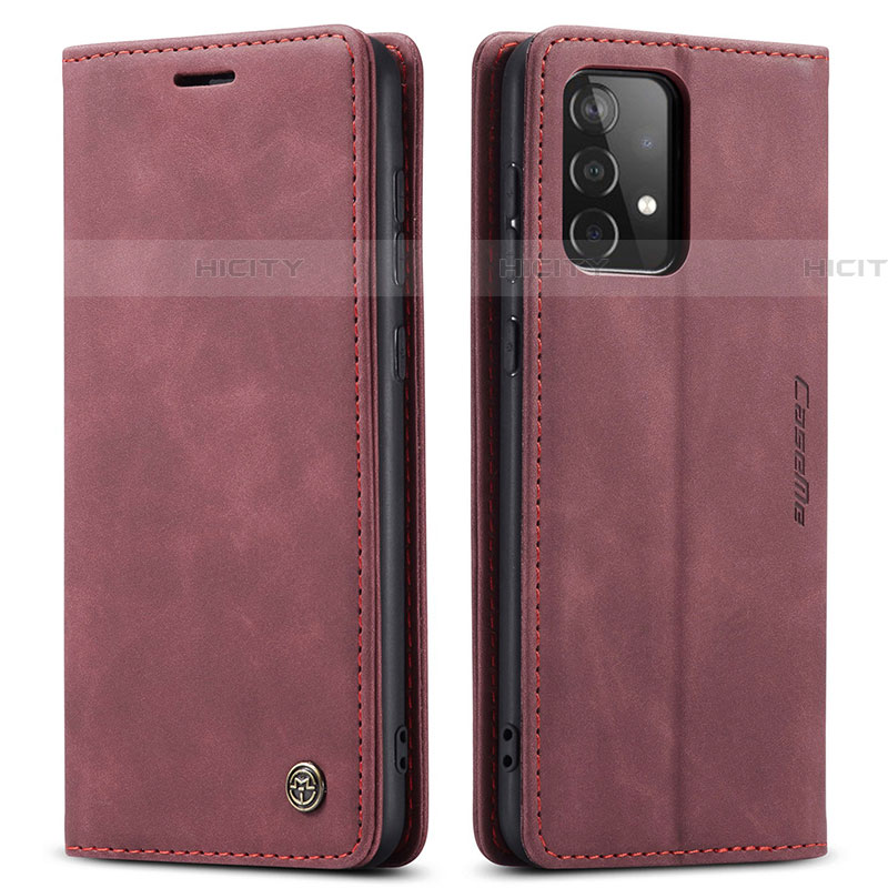 Funda de Cuero Cartera con Soporte Carcasa C01S para Samsung Galaxy A52 4G