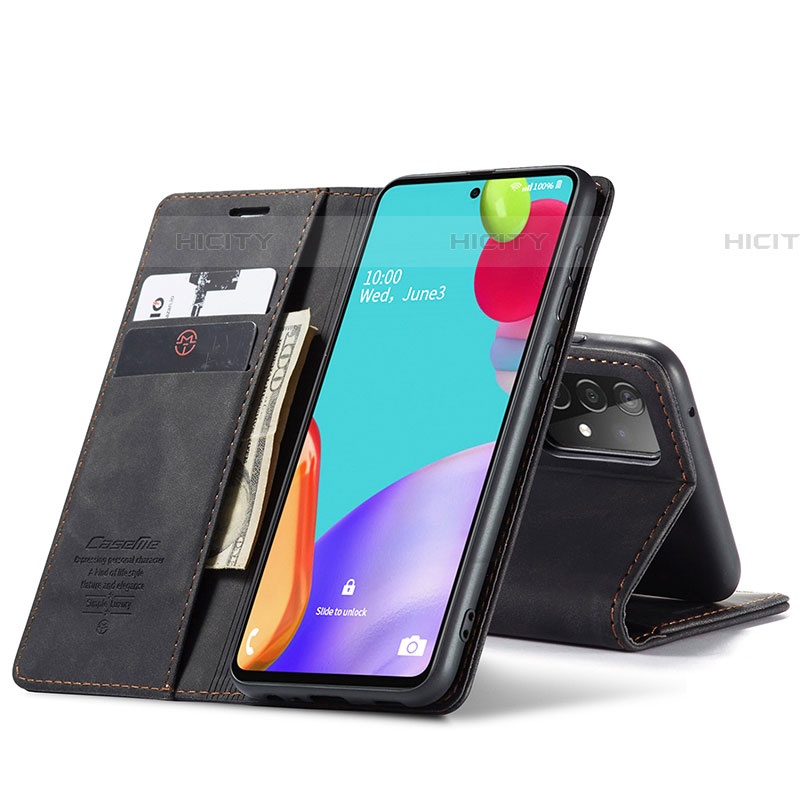 Funda de Cuero Cartera con Soporte Carcasa C01S para Samsung Galaxy A52 5G