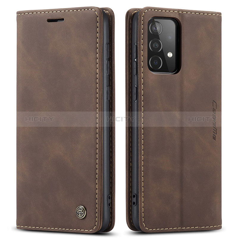 Funda de Cuero Cartera con Soporte Carcasa C01S para Samsung Galaxy A52s 5G