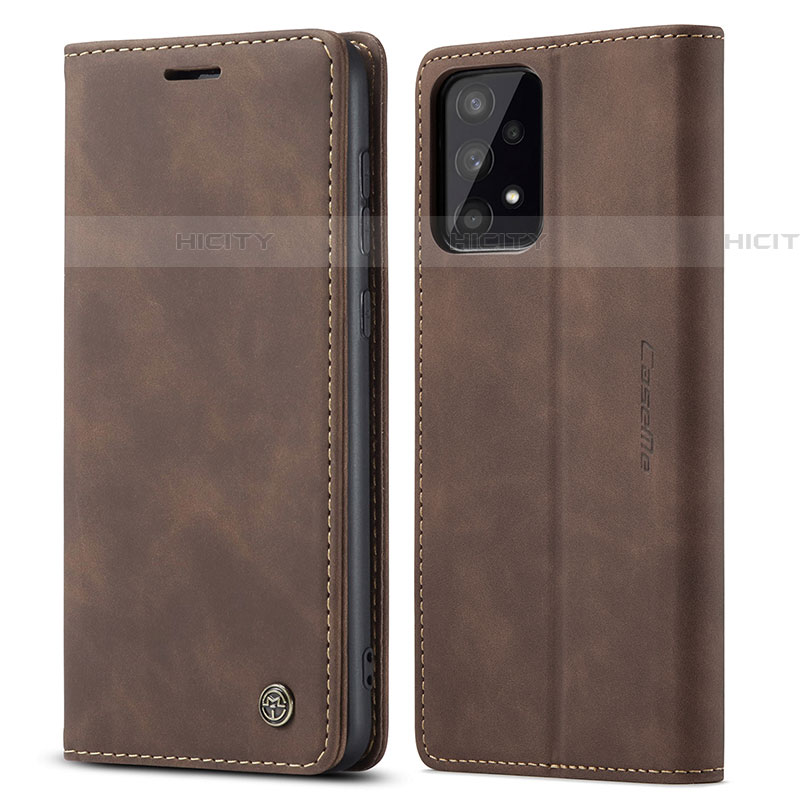 Funda de Cuero Cartera con Soporte Carcasa C01S para Samsung Galaxy A53 5G Marron