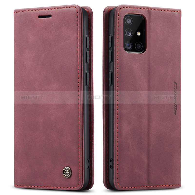 Funda de Cuero Cartera con Soporte Carcasa C01S para Samsung Galaxy A71 4G A715