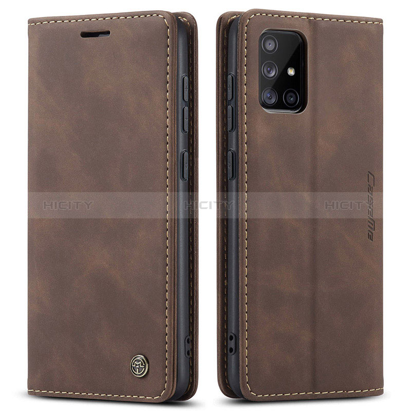 Funda de Cuero Cartera con Soporte Carcasa C01S para Samsung Galaxy A71 4G A715