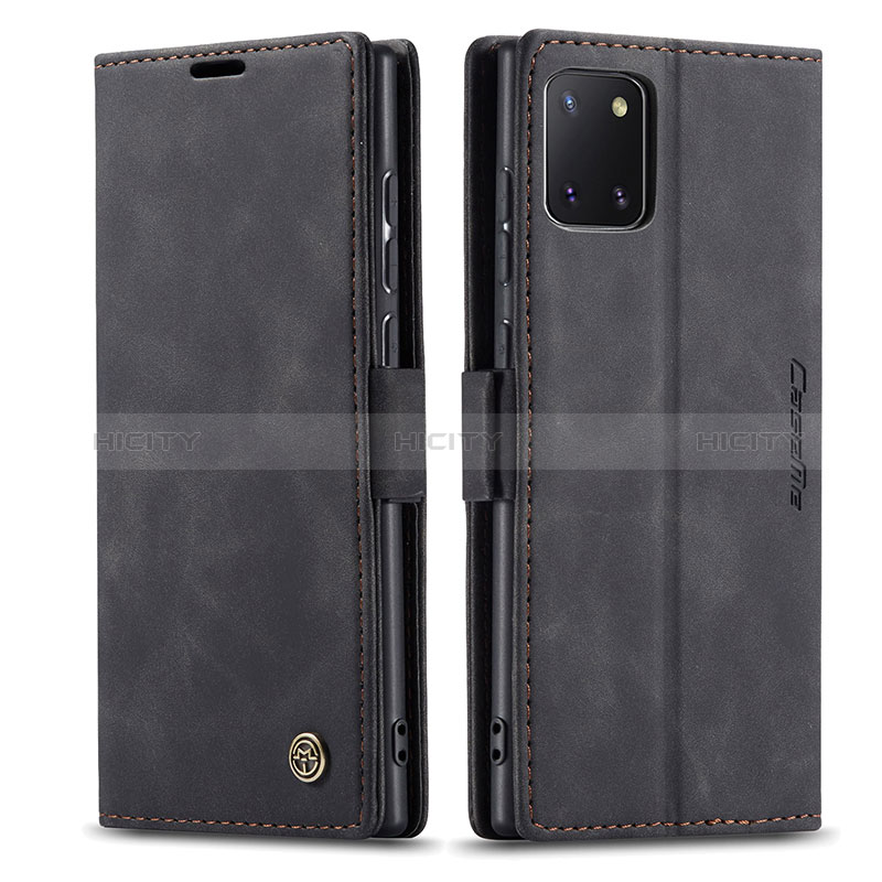 Funda de Cuero Cartera con Soporte Carcasa C01S para Samsung Galaxy A81