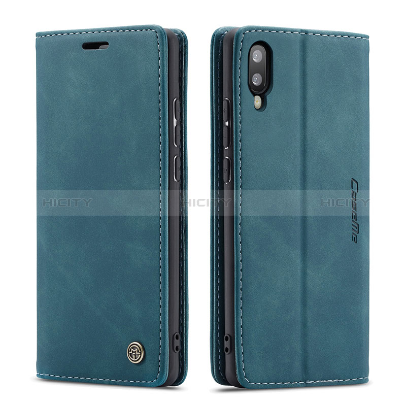 Funda de Cuero Cartera con Soporte Carcasa C01S para Samsung Galaxy M10