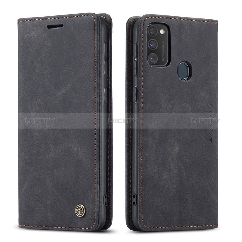 Funda de Cuero Cartera con Soporte Carcasa C01S para Samsung Galaxy M21