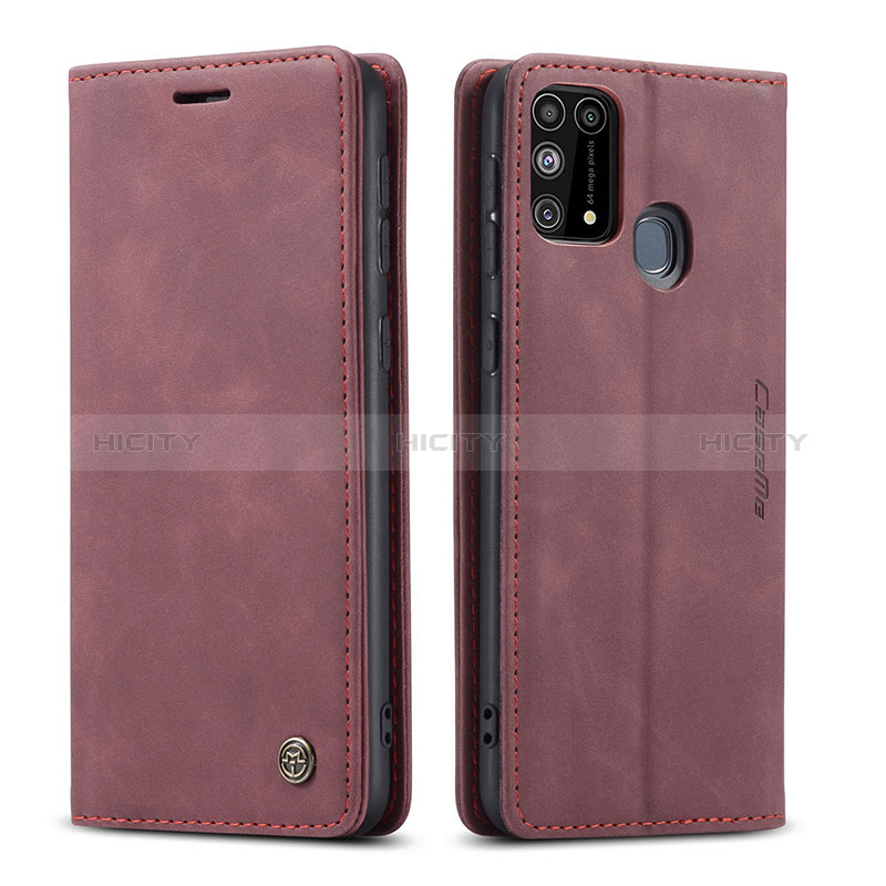 Funda de Cuero Cartera con Soporte Carcasa C01S para Samsung Galaxy M31 Prime Edition