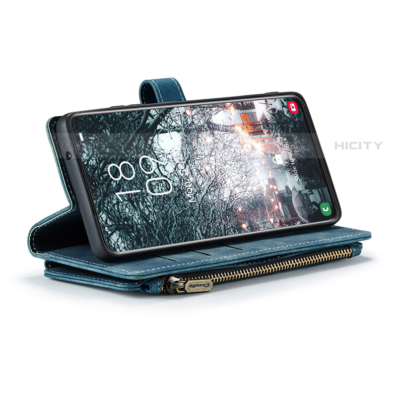 Funda de Cuero Cartera con Soporte Carcasa C01S para Samsung Galaxy S21 5G