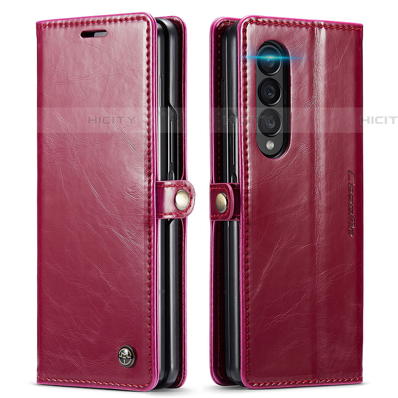 Funda de Cuero Cartera con Soporte Carcasa C01S para Samsung Galaxy Z Fold4 5G