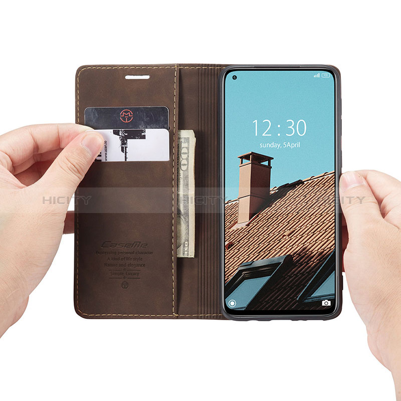 Funda de Cuero Cartera con Soporte Carcasa C01S para Xiaomi Mi 10i 5G