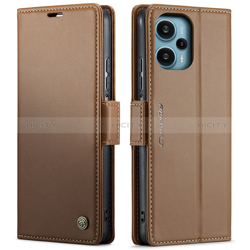 Funda de Cuero Cartera con Soporte Carcasa C01S para Xiaomi Poco F5 5G