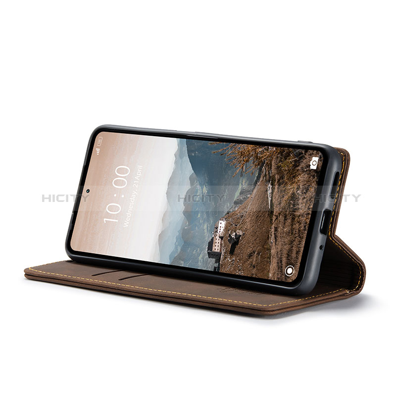 Funda de Cuero Cartera con Soporte Carcasa C01S para Xiaomi Poco M6 Pro 5G