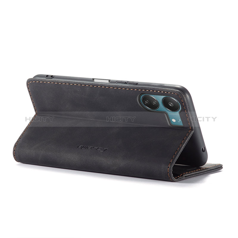 Funda de Cuero Cartera con Soporte Carcasa C01S para Xiaomi Redmi 13C