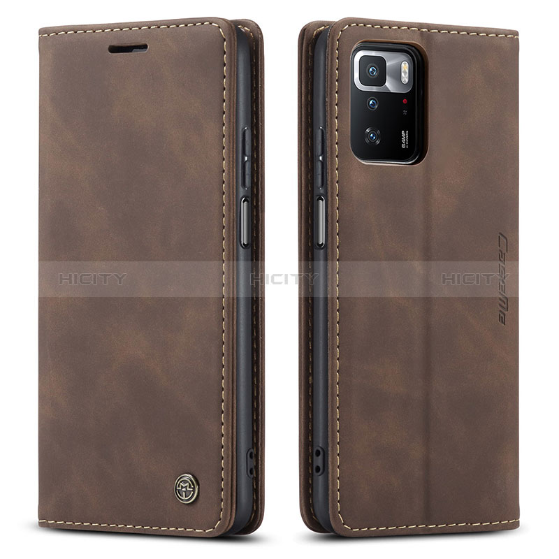 Funda de Cuero Cartera con Soporte Carcasa C01S para Xiaomi Redmi Note 10 Pro 5G