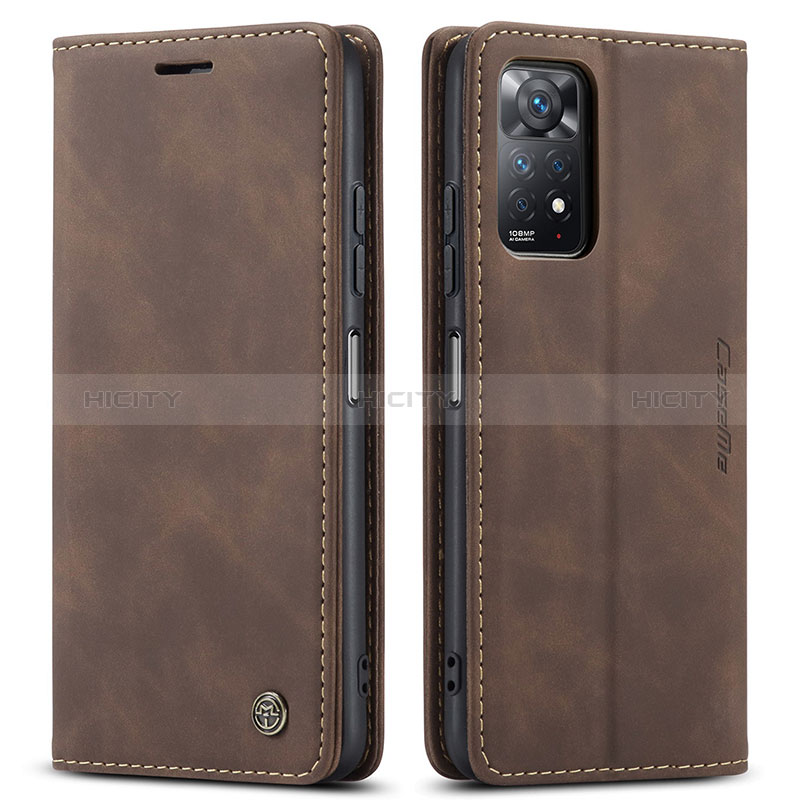 Funda de Cuero Cartera con Soporte Carcasa C01S para Xiaomi Redmi Note 11 Pro 5G