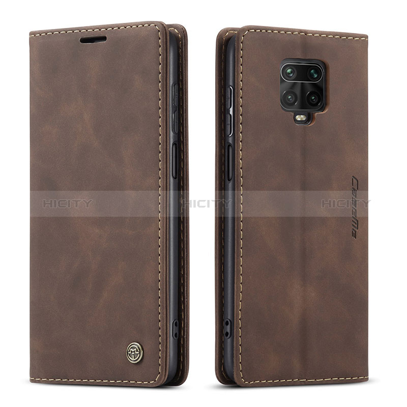 Funda de Cuero Cartera con Soporte Carcasa C01S para Xiaomi Redmi Note 9 Pro Max