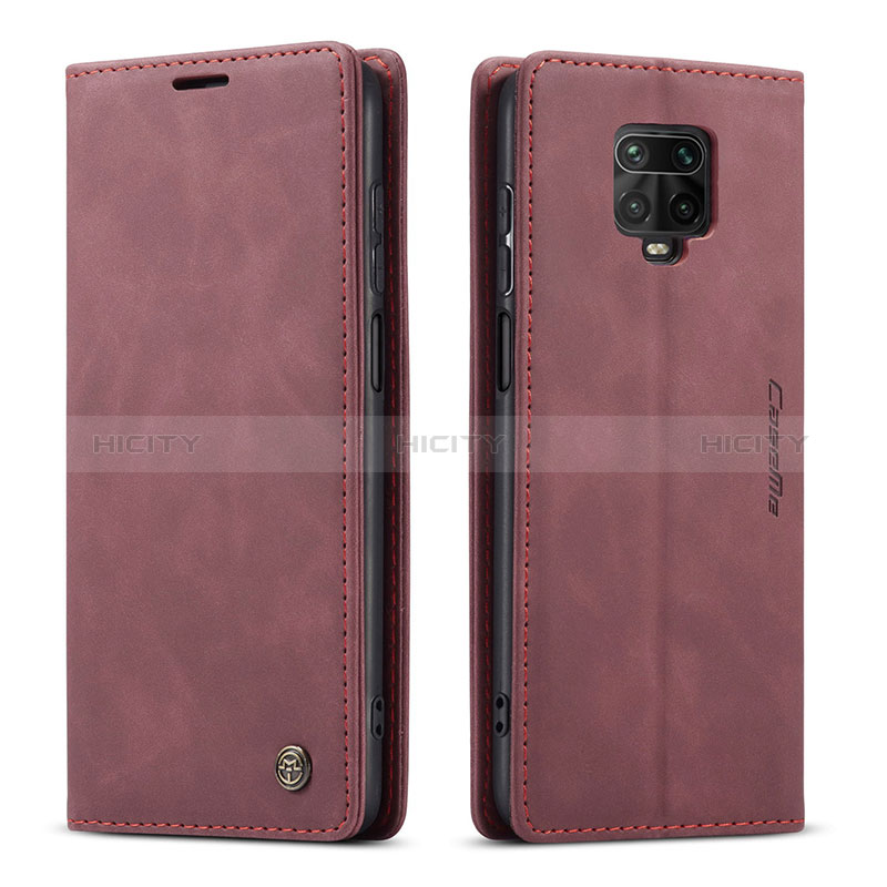 Funda de Cuero Cartera con Soporte Carcasa C01S para Xiaomi Redmi Note 9 Pro Max