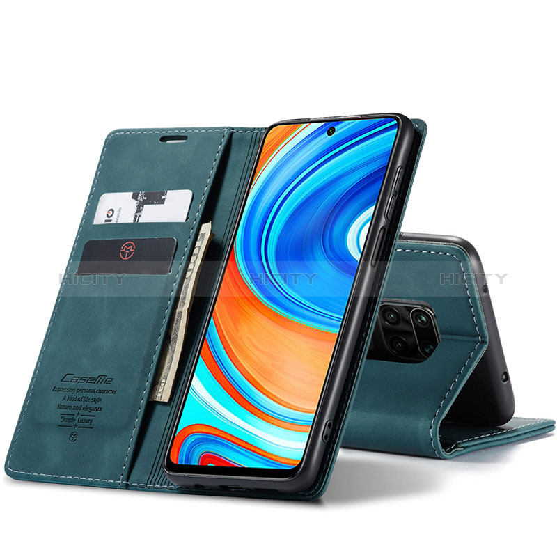 Funda de Cuero Cartera con Soporte Carcasa C01S para Xiaomi Redmi Note 9 Pro Max