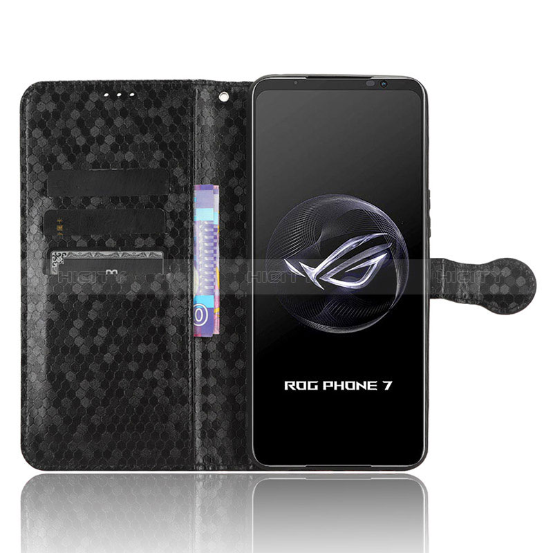 Funda de Cuero Cartera con Soporte Carcasa C01X para Asus ROG Phone 7