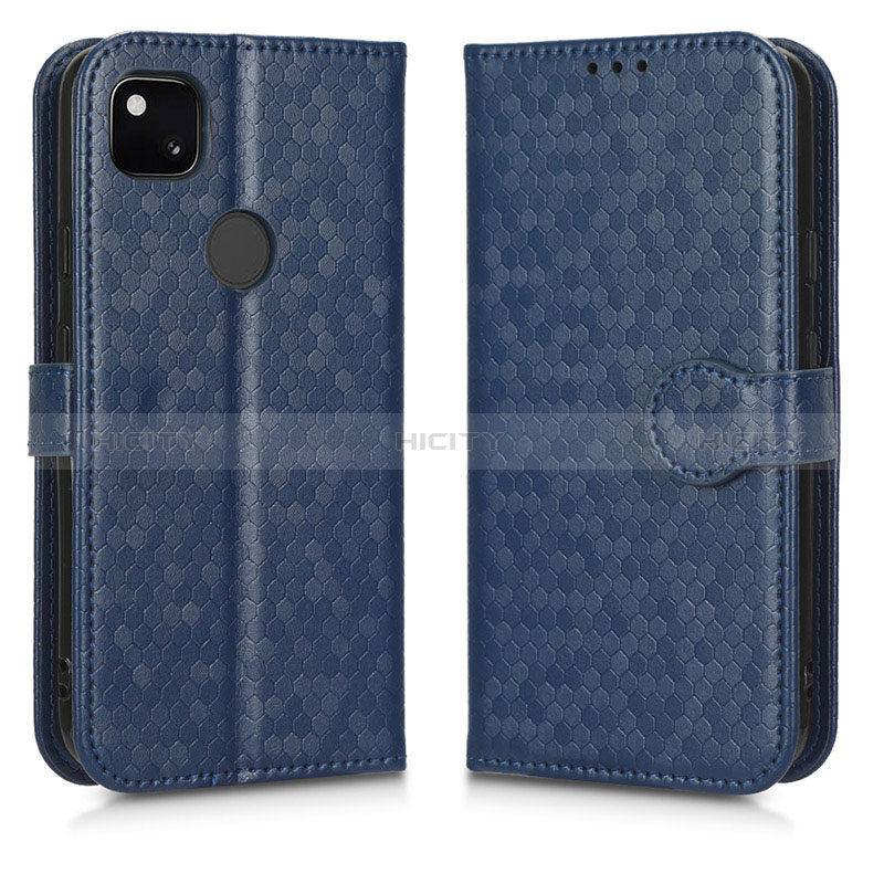 Funda de Cuero Cartera con Soporte Carcasa C01X para Google Pixel 4a