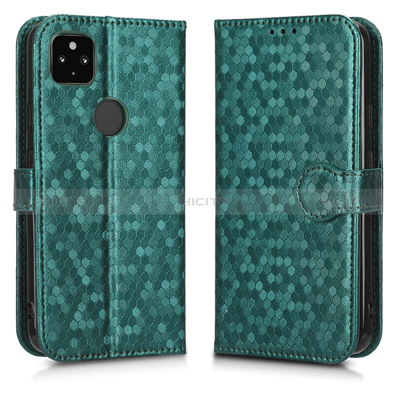 Funda de Cuero Cartera con Soporte Carcasa C01X para Google Pixel 4a 5G