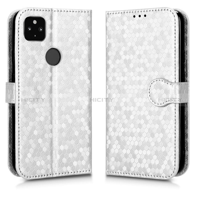 Funda de Cuero Cartera con Soporte Carcasa C01X para Google Pixel 5 XL 5G