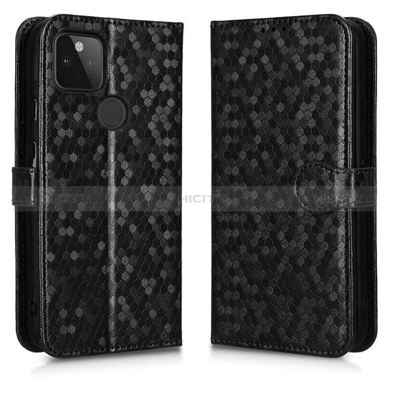 Funda de Cuero Cartera con Soporte Carcasa C01X para Google Pixel 5a 5G