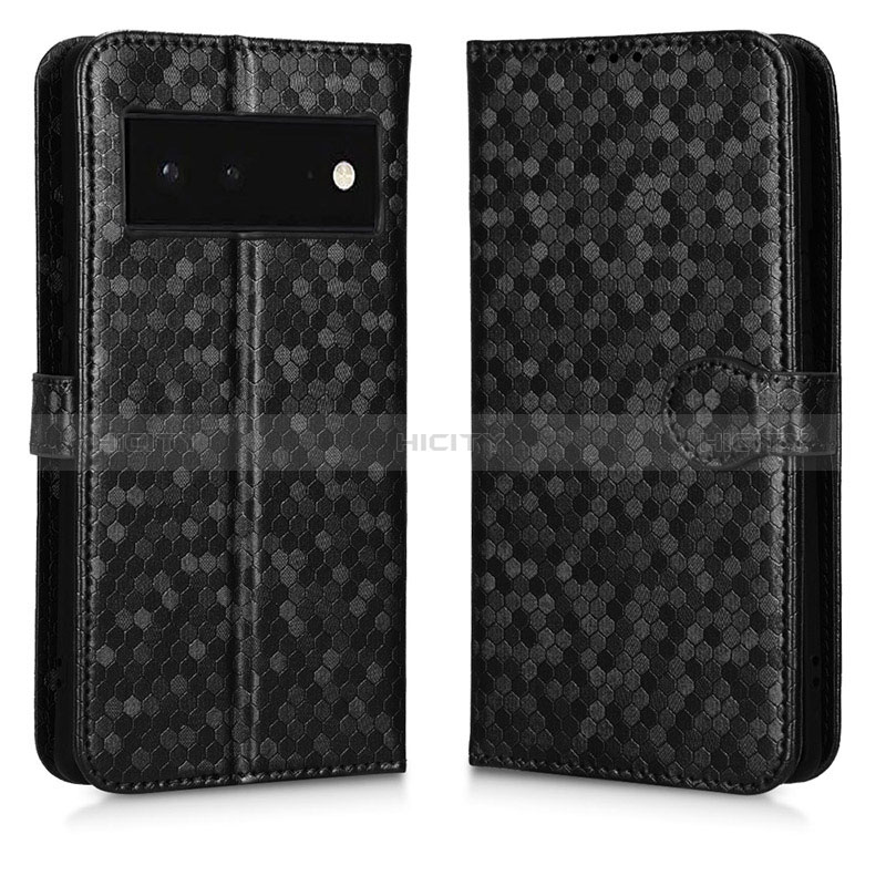 Funda de Cuero Cartera con Soporte Carcasa C01X para Google Pixel 6 5G