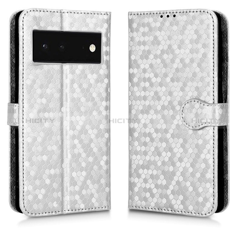 Funda de Cuero Cartera con Soporte Carcasa C01X para Google Pixel 6 5G