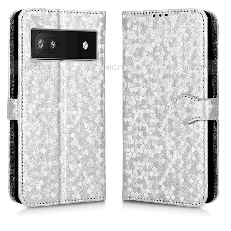 Funda de Cuero Cartera con Soporte Carcasa C01X para Google Pixel 6a 5G