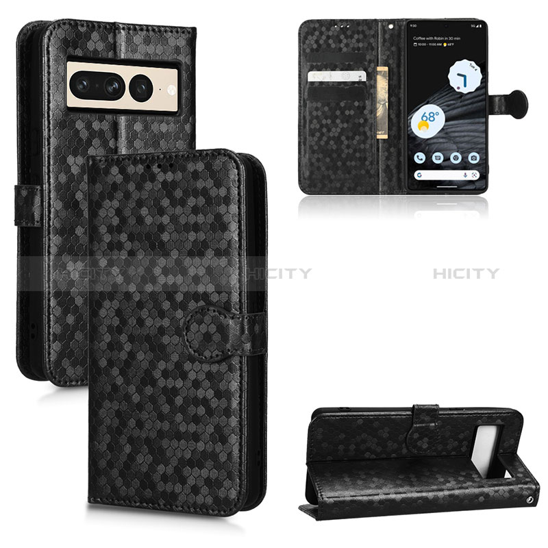 Funda de Cuero Cartera con Soporte Carcasa C01X para Google Pixel 7 Pro 5G