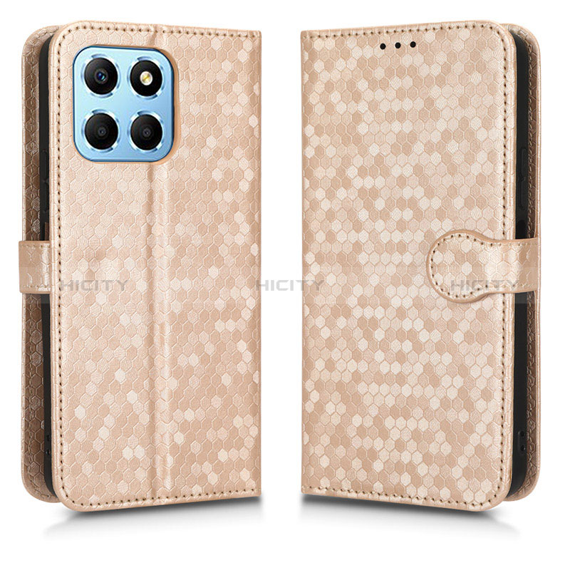 Funda de Cuero Cartera con Soporte Carcasa C01X para Huawei Honor X6