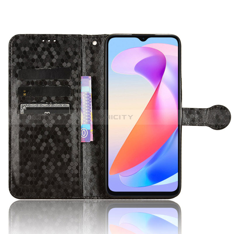 Funda de Cuero Cartera con Soporte Carcasa C01X para Huawei Honor X6a