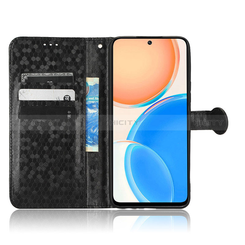 Funda de Cuero Cartera con Soporte Carcasa C01X para Huawei Honor X8 4G