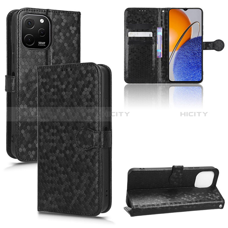 Funda de Cuero Cartera con Soporte Carcasa C01X para Huawei Nova Y61