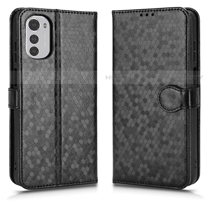 Funda de Cuero Cartera con Soporte Carcasa C01X para Motorola Moto E32