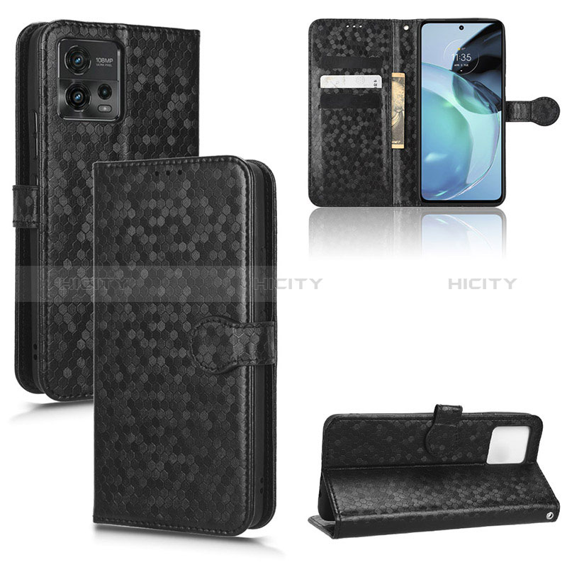 Funda de Cuero Cartera con Soporte Carcasa C01X para Motorola Moto G72