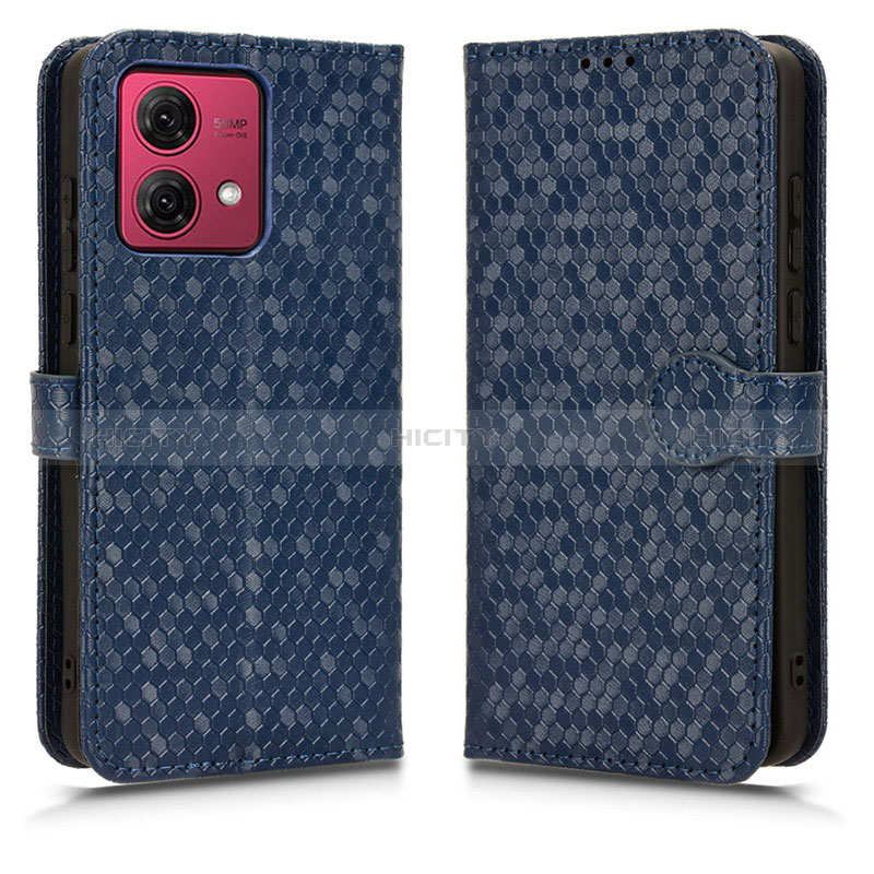 Funda de Cuero Cartera con Soporte Carcasa C01X para Motorola Moto G84 5G