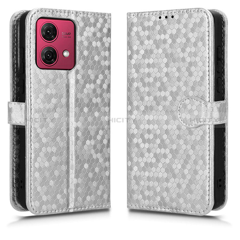 Funda de Cuero Cartera con Soporte Carcasa C01X para Motorola Moto G84 5G