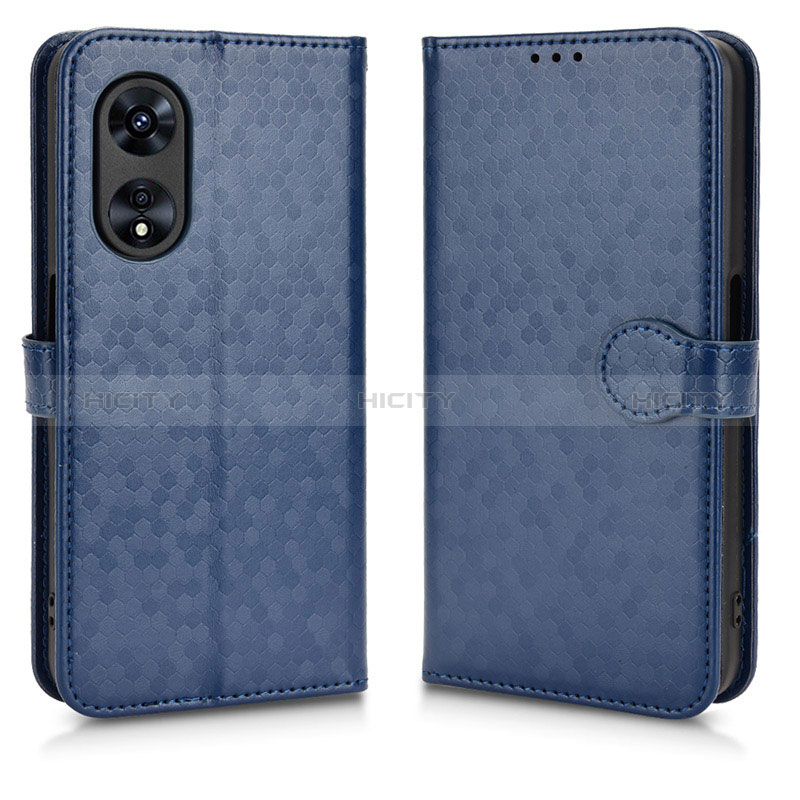 Funda de Cuero Cartera con Soporte Carcasa C01X para Oppo A1 5G