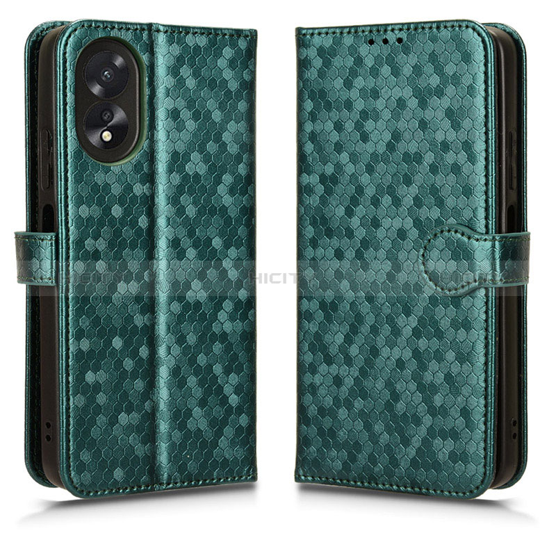 Funda de Cuero Cartera con Soporte Carcasa C01X para Oppo A18