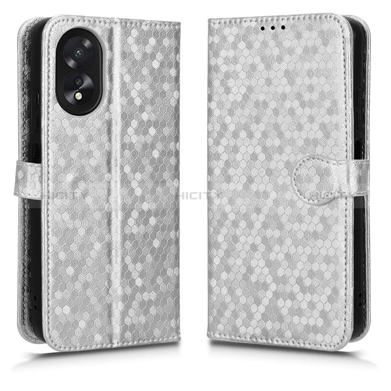 Funda de Cuero Cartera con Soporte Carcasa C01X para Oppo A38