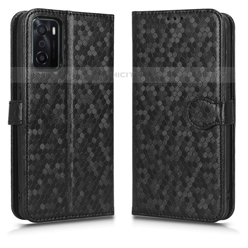 Funda de Cuero Cartera con Soporte Carcasa C01X para Oppo A55S 5G