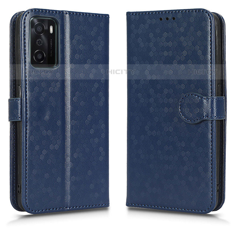 Funda de Cuero Cartera con Soporte Carcasa C01X para Oppo A55S 5G