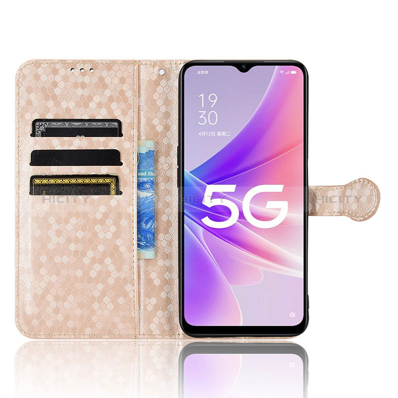 Funda de Cuero Cartera con Soporte Carcasa C01X para Oppo A56S 5G