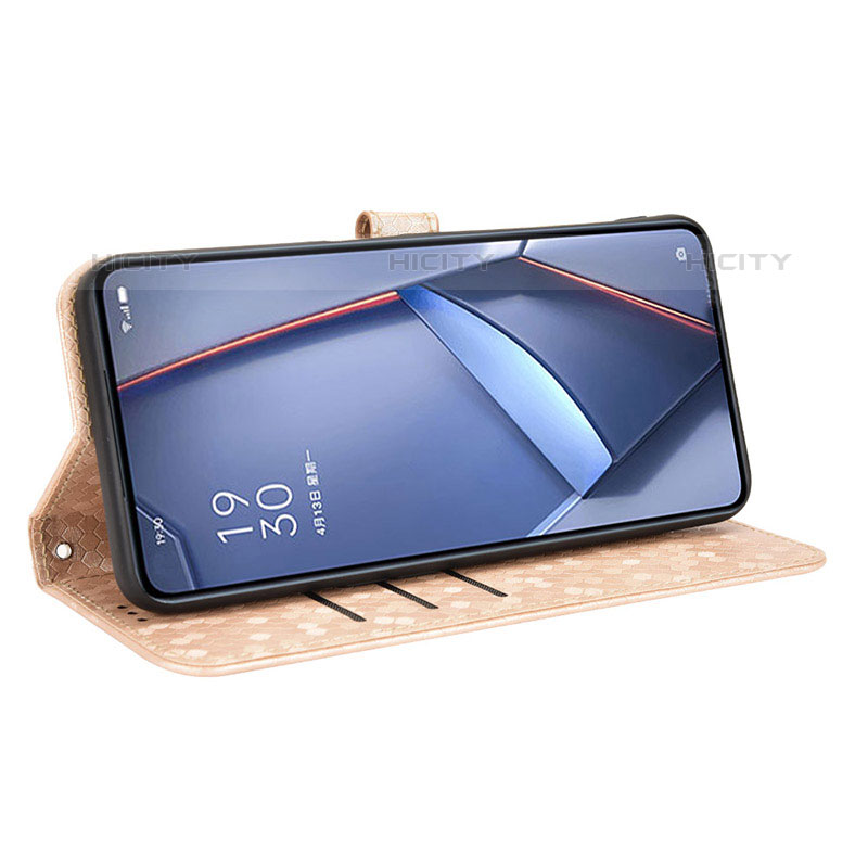 Funda de Cuero Cartera con Soporte Carcasa C01X para Oppo A74 4G