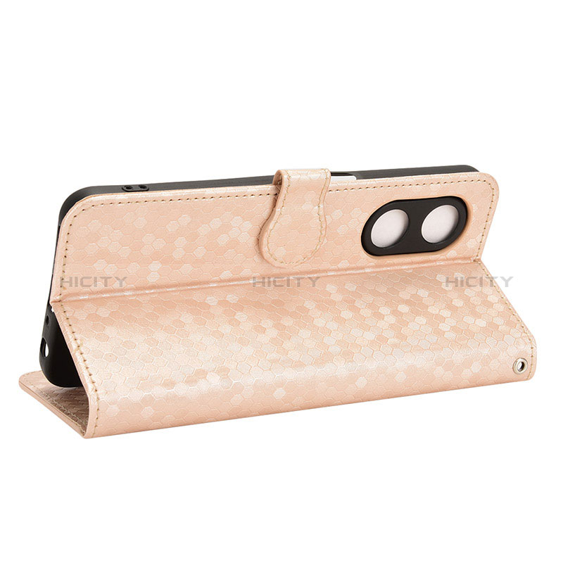 Funda de Cuero Cartera con Soporte Carcasa C01X para Oppo F23 5G