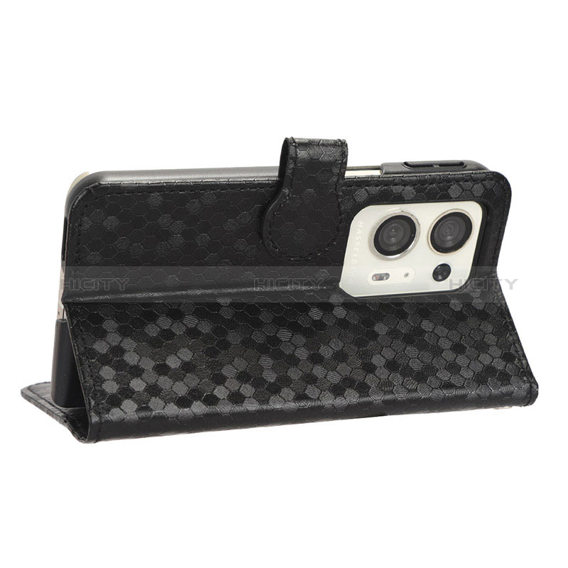 Funda de Cuero Cartera con Soporte Carcasa C01X para Oppo Find N2 5G