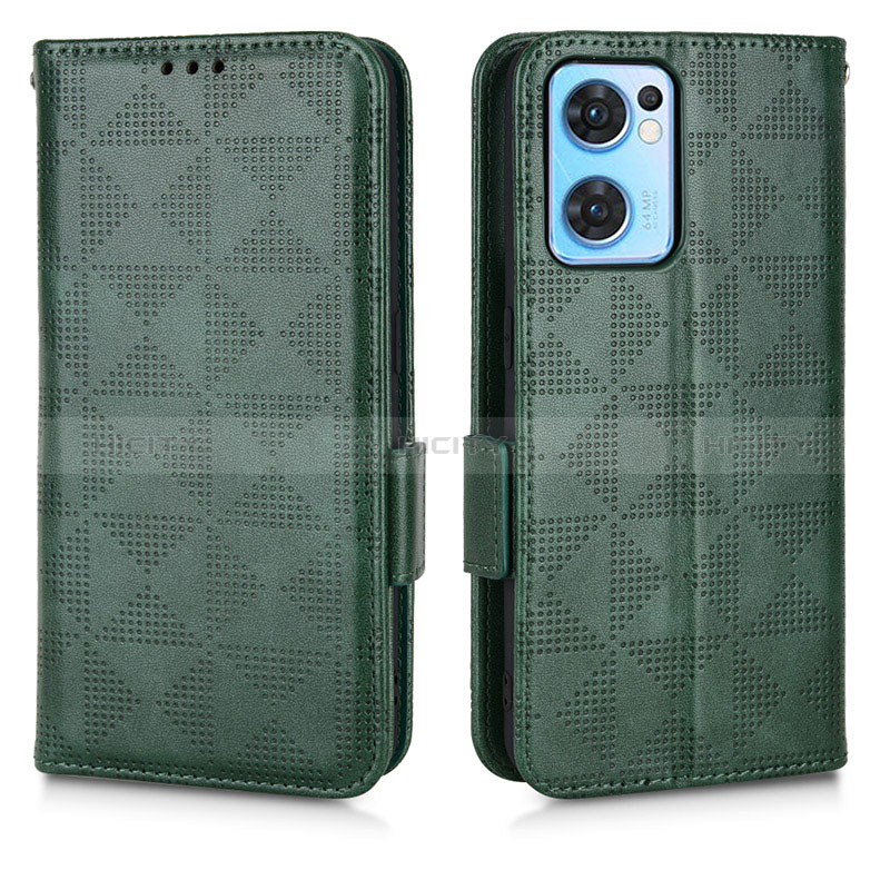 Funda de Cuero Cartera con Soporte Carcasa C01X para Oppo Find X5 Lite 5G